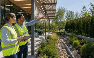 Engineering Calm: Microclimates, Acoustics, Lighting, and Drainage for